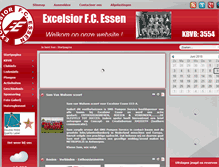 Tablet Screenshot of exc-essen.be